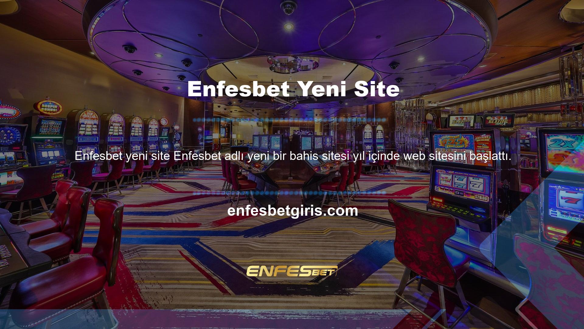 Bu henüz tam olarak mevcut olmayan yeni bir çevrimiçi casino sitesidir, ancak kontrol etmeye değer